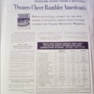 1961 American Motors Rambler American 2 dr sedan car ad