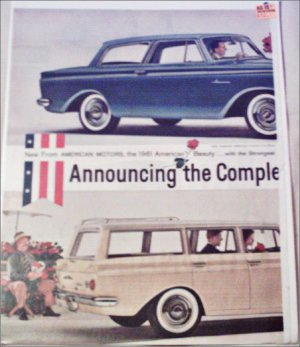 1961 American Motors Rambler American Lineup ad