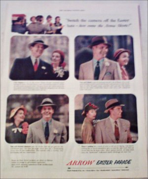 1952 Arrow Shirts Easter ad