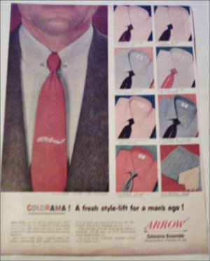 Arrow Colorama Shirts ad