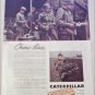Caterpillar Tractor Company Chow Line ad