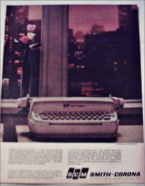 Smith-Corona Compact 200 & Deluxe 400 Electric Typewriter ad