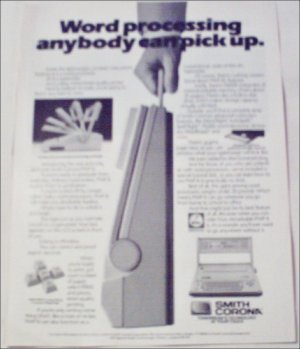 1988 Smith-Corona PWP 6 Word Processor ad