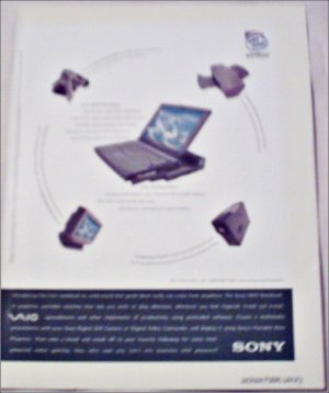 1997 Sony VAIO Notebook ad