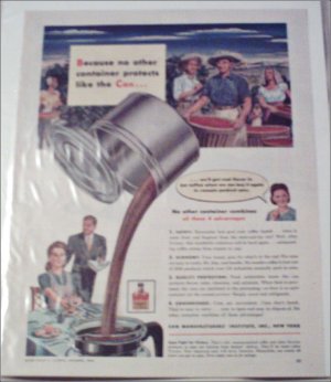 1944 Can Manufacturers Institute ad