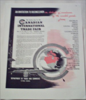 1948 Canadian International Trade Fair ad