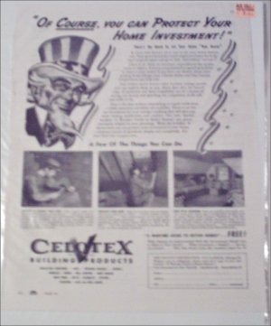 1942 Celotex Corporation ad
