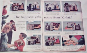 1956 Kodak Cameras Christmas ad #2