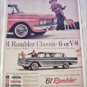 1961 American Motors Rambler Classic CC 4 dr stationwagon ad