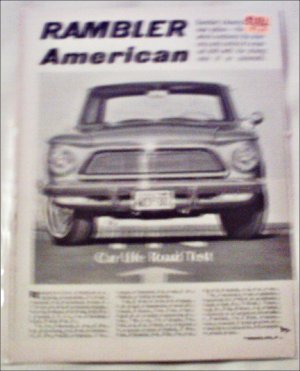 1962 American Motors Rambler American Road Test Article