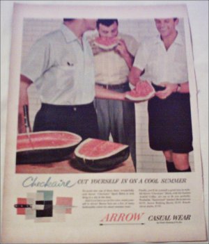 Arrow Checkaire Sports Shirts ad