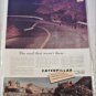1953 Caterpillar Tractor Company Road ad