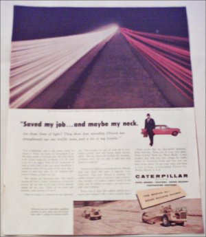 1959 Caterpillar Tractor Company ad