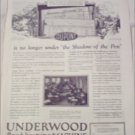 1923 Underwood Bookkeeping Machine ad