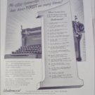 1946 Underwood Typewriter ad