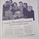 1947 Underwood Electric Typewriter ad