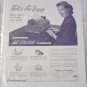 1948 Underwood Electric Typewriter ad