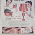 1954 Chase Brass & Copper Company ad