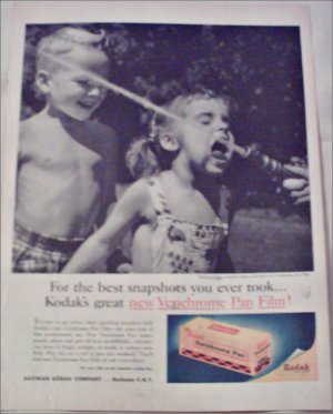 1957 Kodak Verichrome Film ad