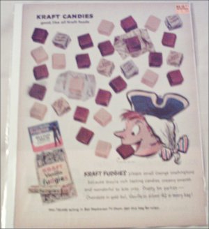 1959 Kraft Vanilla Fudgies ad