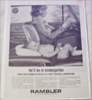 1962 American Motors Lubrication ad