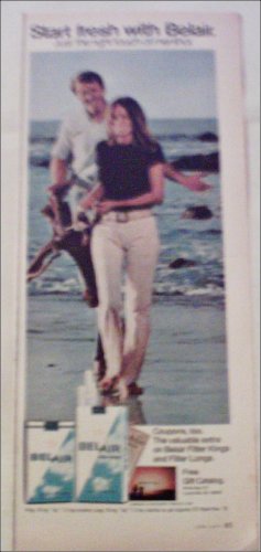 1971 Belair & Belair Filter Longs Cigarettes ad #1