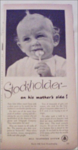 1948 Bell Telephone Stockholder ad