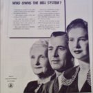 1946 Bell Telephone Who Owns ad