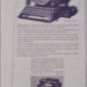 1925 Woodstock Electrite Typewriter ad