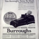 1923 Burroughs Calculating Machine ad
