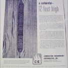 Combustion Engineering Superheater Carburetor ad