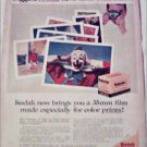 1958 Kodak 35 mm Kodacolor Film ad
