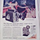 1959 Kodak Cine Automatic Turret Camera ad