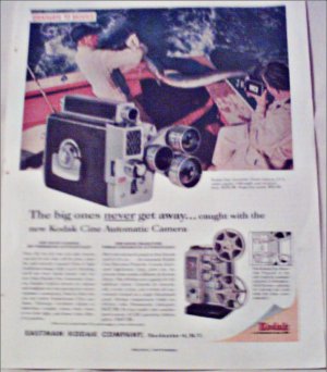 1959 Kodak Cine Automatic Turret Camera ad