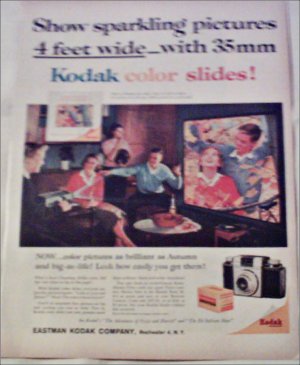 1959 Kodak Color Slides ad