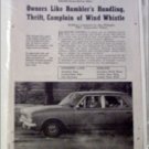 1963 American Motors Rambler Drive Report article