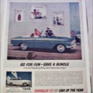 1963 American Motors Rambler American 440 convertible car ad