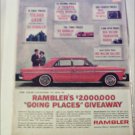 1963 American Motors Rambler Classic 770 4 dr sedan car ad