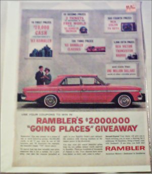 1963 American Motors Rambler Classic 770 4 dr sedan car ad