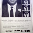 1958 Arrow Wash and Wear Shirt ad