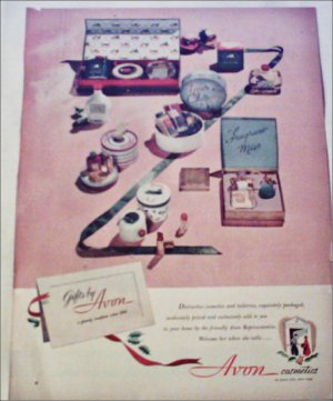 Avon Cosmetics ad