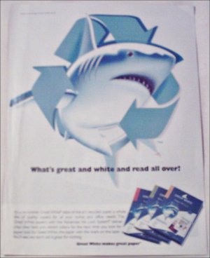 2000 Great White Paper ad