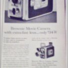 1960 Kodak Brownie Movie Camera ad
