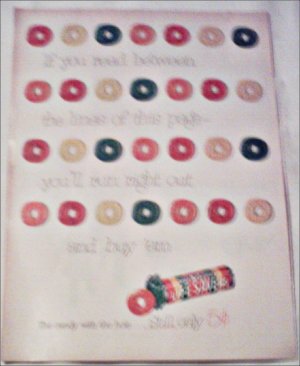 1953 Five Flavor Lifesavers ad