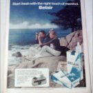 1972 Belair & Belair Filter Longs Camera ad
