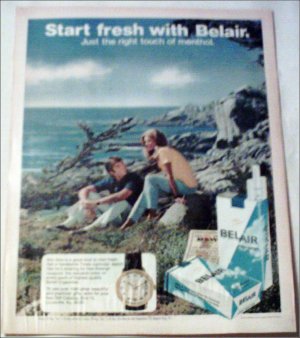 1972 Belair & Belair Filter Longs Watch ad