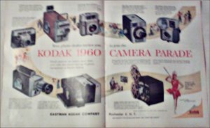 1960 Kodak Cameras ad