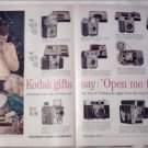 1960 Kodak Cameras Christmas ad