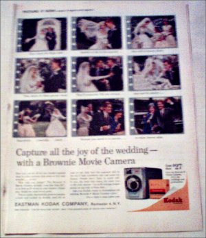 1961 Kodak Brownie Movie Camera ad