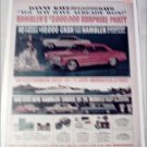 1964 American Motors Rambler 2 dr ht Contest ad featuring Danny Kaye